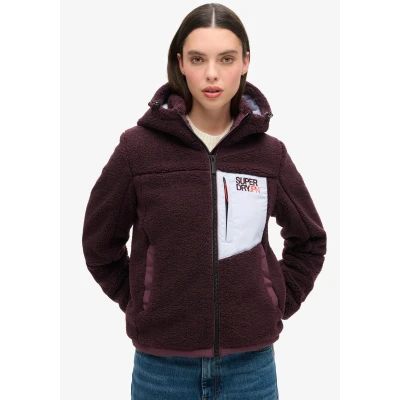 Abbildung von Superdry Outdoorjacke HOODED FLEECE TREKKER JKT