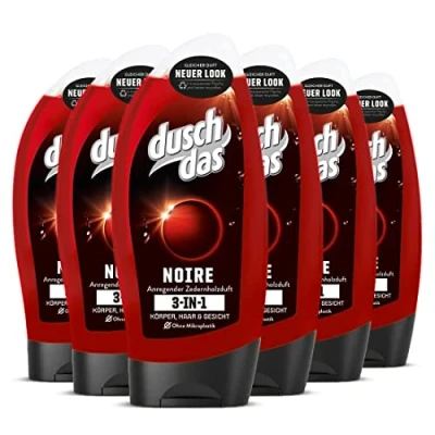Abbildung von Duschdas Duschgel 250ml Noire , 6er Pack (6 x 250 ml)