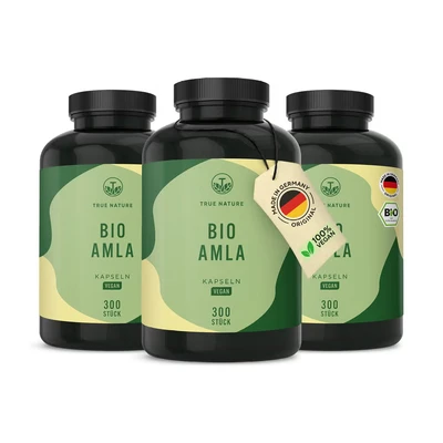 Abbildung von Bio Amla Kapseln Indische Superfrucht 300 Tage Vorrat 900 St
