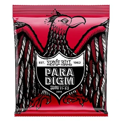 Abbildung von Ernie Ball Burly Slinky Paradigm E Gitarrensaiten, Stärke 11 52
