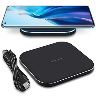 Abbildung von QI Wireless Ladestation kompatibel mit Xiaomi 13/13 Pro Kabelloser Charger Ladematte 10W Induktives Universal Schnell Ladegerät