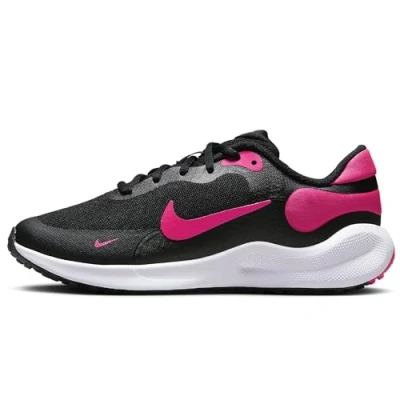 Abbildung von Nike Performance Revolution 7 Unisex Laufschuh Neutral für Kinder, Größe: 35, Black/hyper pink/white Schuhe