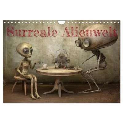 Abbildung von Surreale Alienwelt (Wandkalender 2025 DIN A4 quer), CALVENDO Monatskalender