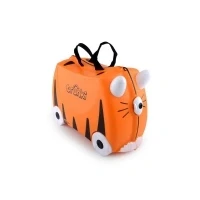 Abbildung von Trunki Reisekoffer mit Rollen für Kinder Tigriukas Tipu