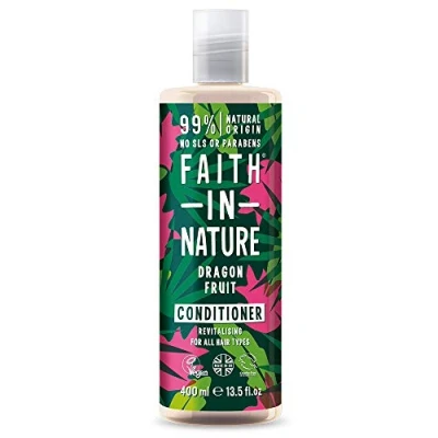 Abbildung von Faith in Nature Natürlicher Drachenfrucht Conditioner, Belebend, Vegan &amp; Ohne Tierversuche, Frei von Parabenen und SLS, für Alle Haartypen, 400 ml