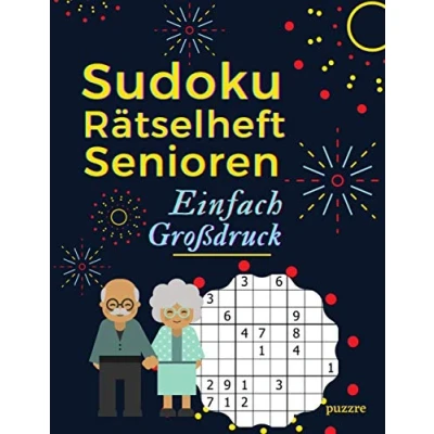 Abbildung von Sudoku Rätselheft Senioren Einfach Großdruck: Denksport Spiele Rätselbuch Logical Für