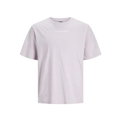 Abbildung von Jack &amp; Jones CREW NECK Tshirt print, Herren, Größe: XXL, Winsome orchid
