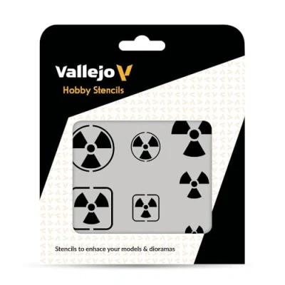 Abbildung von Vallejo Vallejo: Stencils Radioactivity Signs