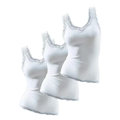 Abbildung von H.I.S 3PACK Top, Damen, Größe: 36/38, Weiß