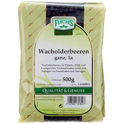 Abbildung von Fuchs Wacholderbeeren ganz (1 x 500 g)