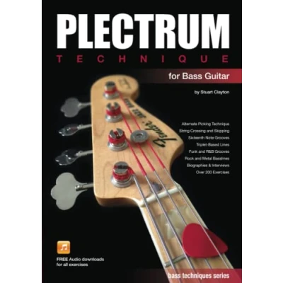 Abbildung von Plectrum Technique for Bass Guitar (Bass Techniques Series by Stuart Clayton, Band 4)