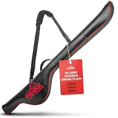 Abbildung von Paradox Fishing Eva Rutentasche 150cm Material ist 100% wasserdicht Angeltasche Rutenfutteral Angelrutentasche