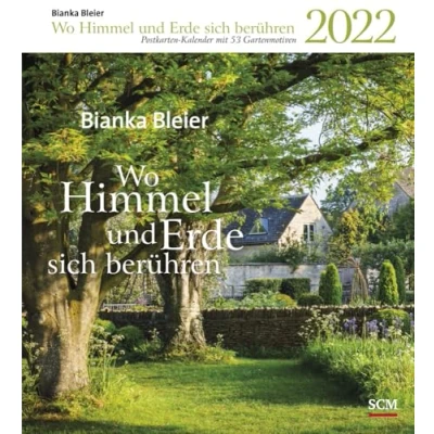 Abbildung von Wo Himmel und Erde sich berühren 2022 Postkartenkalender mit 53 Gartenmotiven