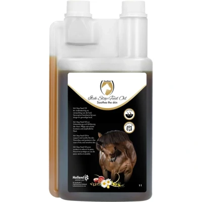 Abbildung von Excellent Itch Stop Feed Oil Pferd 1 l Naturel Braun