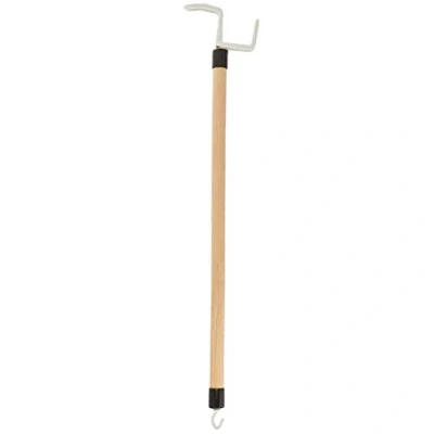 Abbildung von Sammons Preston Deluxe Dressing Stick, 26&quot; Lange, lackiert Holz mit Stahlhaken am Ende, 5/8&quot; Durchmesser, Adaptive Aid Grenzwerte Biege &amp; Greifen, Putting On Off Ziehen Kleidung Made Easy