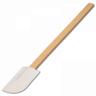 Abbildung von 10x HOFMEISTER® Teigschaber, 27 cm, verteilt sauber Teig, Sahne &amp; Eischnee, Flexibler Silikon Spatel, passt Sich exakt an die Rührschüssel an, Teigspachtel zum Backen