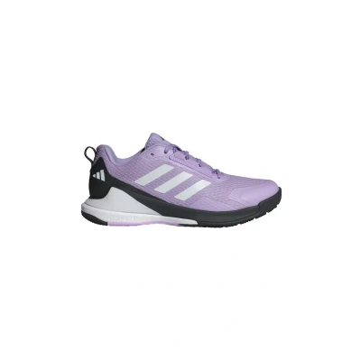 Abbildung von adidas Damen Novaflight 2 Indoor Shoes Sportliche Schuhe, Powder Plum Zero Met Core Black, 39 1/3 EU