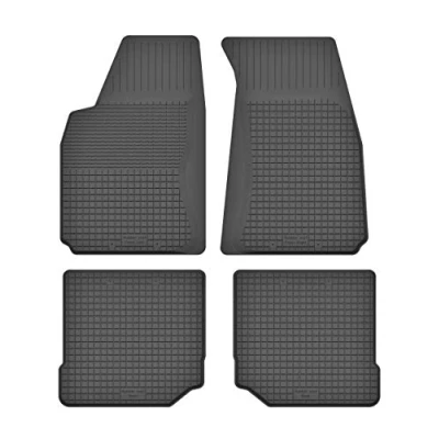Abbildung von Gummimatten Fußmatten 1.5 cm Rand kompatibel mit Audi 80 B3 B4 (1986 1994) ideal angepasst 4 Teile EIN Set