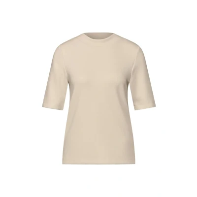 Abbildung von Street One Tshirt basic, Damen, Größe: 42, Beige