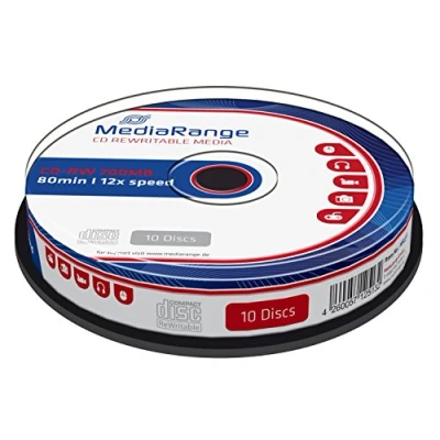 Abbildung von MediaRange CD RW 10er Spindel