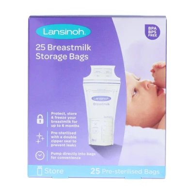 Abbildung von Lansinoh Muttermilchbeutel 25er Pack