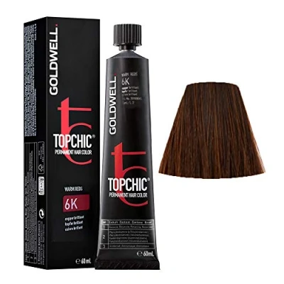 Abbildung von Goldwell Topchic Haarfarbe kupfer brillant 6K, 1er Pack (1 x 60 ml)