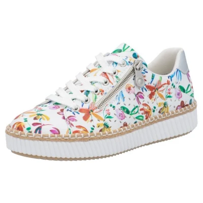 Abbildung von Rieker Sneaker low, Damen, Größe: 41, Bunt Schuhe
