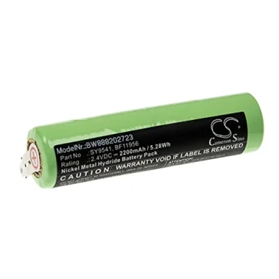 Abbildung von vhbw Akku kompatibel mit Kenwood Grati FG100 Käsereibe Käsemühle (2200mAh, 2,4V, NiMH)