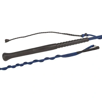 Abbildung von Fleck Longierpeitsche Nylon schw 200cm
