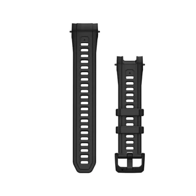 Abbildung von Garmin Instinct 3 22 Strap (Silicone) One Size Schwarz