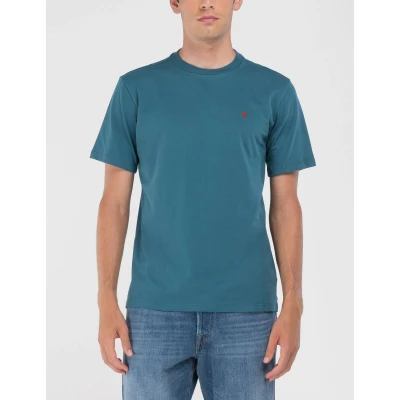Abbildung von Replay Tshirt basic, Herren, Größe: XL, Atlantic green