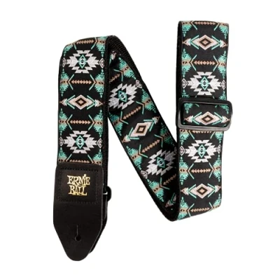 Abbildung von Ernie Ball Jacquard Gitarrengurt Southwestern Turquoise