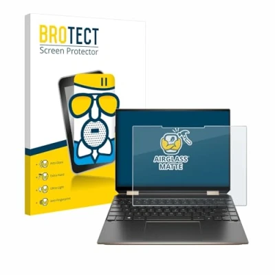 Abbildung von BROTECT Entspiegelungs Schutzglas für HP Spectre x360 (14 eX) 2021 Schutz Folie Panzerfolie Glas Matt [Extrem Kratzfest 9H, Anti Reflex]