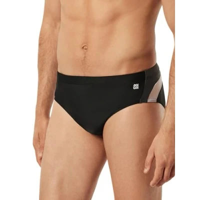 Abbildung von Schiesser Badehose Slip, Herren, Größe: Small, Schwarz