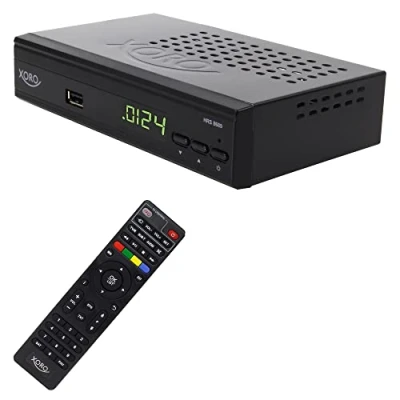 Abbildung von Xoro HRS 8689 mit vorprogrammierter ASTRA 19.2 Senderliste, Digitaler HD SAT Receiver