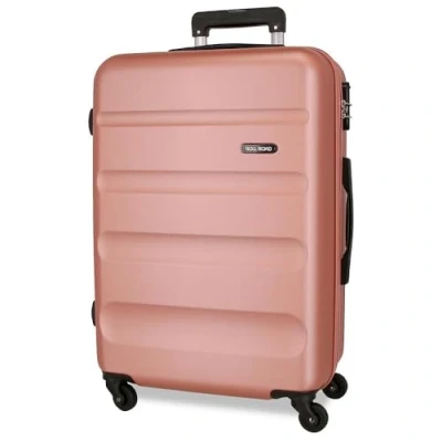 Abbildung von ROLL ROAD Flex Medium Koffer, Einheitsgröße, Rose, Mittelgroßer Koffer
