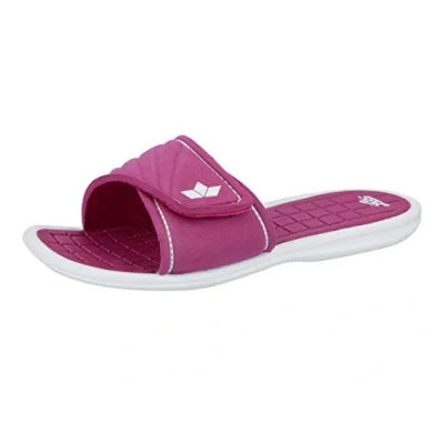 Abbildung von LICO Malediven Badesandale, Damen, Größe: 36, Pink weiss Schuhe