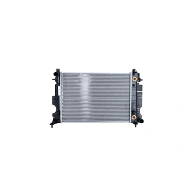 Abbildung von NRF 59322 Kühler, Motorkühlung Aluminium 498 348 36 Kühlrippen gelötet SAAB: 900 II Cabrio, 9 3 Schrägheck