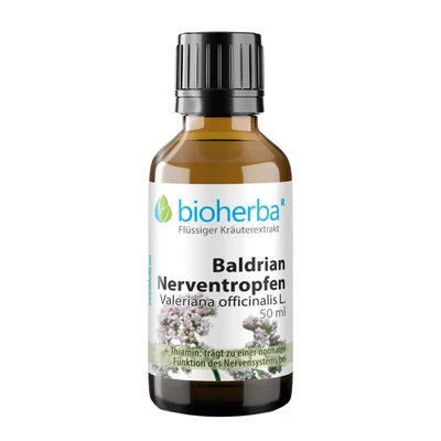 Abbildung von Baldrian Nerventropfen 50 ml