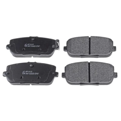 Abbildung von BLUE PRINT ADM54291 Bremsbelagsatz Hinterachse mit akustischer Verschleißwarnung MAZDA: MX 5 IV, 3, IV RF Targa, FIAT: 124 Spider