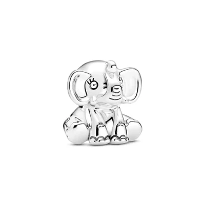 Abbildung von Pandora Bead Charm Damen 799088C00 Silber Ellie der Elefant