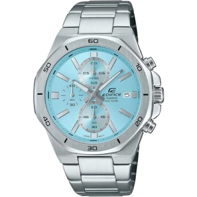 Abbildung von CASIO EDIFICE Chronograph EFV 640DC 3AVUEF 640D 2BVUEF, Quarzuhr, Armbanduhr, Herrenuhr, Edelstahlarmband, analog, Tag