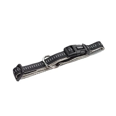Abbildung von Nobby 78511 05, Hund, Standardkragen, Schwarz, Nylon, S M, 20 mm