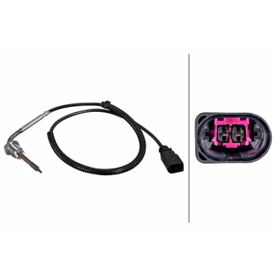 Abbildung von HELLA 6PT 010 376 801 Sensor, Abgastemperatur AUDI: A6 C6 Avant, Q7, Allroad, VOLKSWAGEN: Crafter Kastenwagen