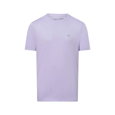 Abbildung von Scotch &amp; Soda Seasonal CORE Regular FIT LOGO Tshirt basic, Herren, Größe: Small, Bright lavender
