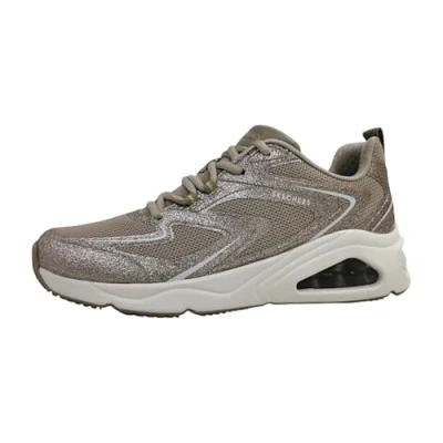 Abbildung von Skechers Sport Tresair UNO Sneaker low, Damen, Größe: 39, Taupe glitter Schuhe