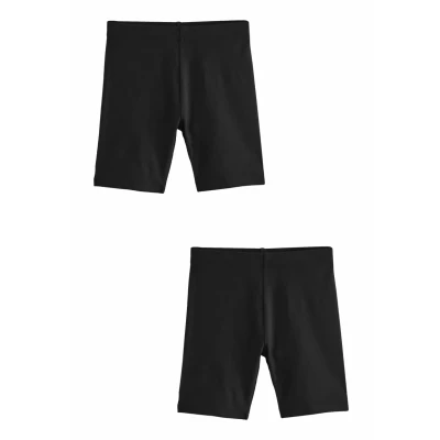 Abbildung von Next 2 PACK Leggings Hosen für Kinder, Größe: 110, Black