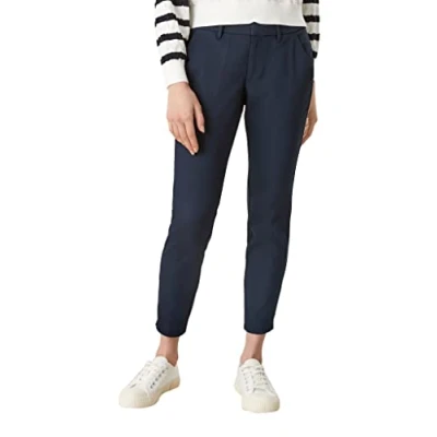 Abbildung von s.Oliver Shape Ankle Stoffhose, Damen, Größe: 38, Navy