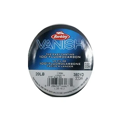 Abbildung von Berkley Vanish Fluorocarbon Angelschnur &amp; Vorfachmaterial (alle Modelle Größen)