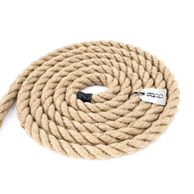 Abbildung von DQ PP JUTESEIL, 10m, 6 60mm stark, Dekoration, Makramee, Garten, Seil